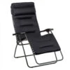 Fauteuil Relax Pliant LAFUMA RSX Clip AirComfort XL - Acier -Jardin Meubles Soldes Boutique lfm2041.6135 fauteuil relax pliant lafuma rsx clip aircomfort xl acier