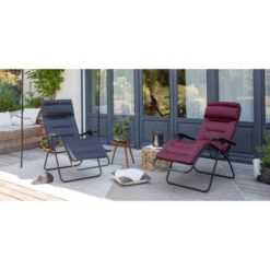 Fauteuil Relax Pliant LAFUMA RSX Clip AirComfort XL - Acier 7 Fauteuil Relax Pliant LAFUMA RSX Clip AirComfort XL - Acier -Jardin Meubles Soldes Boutique lfm2041.6135 fauteuil relax pliant lafuma rsx clip aircomfort xl acier ambiance 2