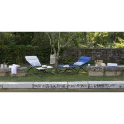 Repose-pieds LAFUMA Next Batyline Duo - Outremer -Jardin Meubles Soldes Boutique lfm2659.8225 repose pieds lafuma next batyline duo outremer ambiance 2