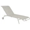 Lit Bain De Soleil FERMOB Coolside - Gris Argile -Jardin Meubles Soldes Boutique lit bain soleil fermob coolside gris argile