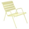Fauteuil Relax FERMOB Monceau - Citron Givré -Jardin Meubles Soldes Boutique monceau fauteuil bas citron givre