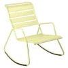 Rocking Chair FERMOB Monceau - Citron Givré -Jardin Meubles Soldes Boutique monceau rocking chair citron givre