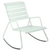 Rocking Chair FERMOB Monceau - Menthe Glaciale -Jardin Meubles Soldes Boutique monceau rocking chair menthe glaciale