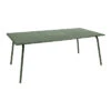 Table De Jardin 8 Personnes FERMOB Monceau 194 X 94 Cm - Cactus -Jardin Meubles Soldes Boutique monceau table 194x94 cactus 1