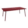 Table De Jardin 8 Personnes FERMOB Monceau 194 X 94 Cm - Piment -Jardin Meubles Soldes Boutique monceau table 194x94 piment 1
