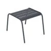 Table Basse / Repose-pieds FERMOB Monceau - Carbone -Jardin Meubles Soldes Boutique monceau table basse repose pieds carbone 1