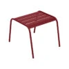 Table Basse / Repose-pieds FERMOB Monceau - Piment -Jardin Meubles Soldes Boutique monceau table basse repose pieds piment 1