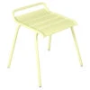 Tabouret De Jardin Empilable FERMOB Monceau - Citron Givré -Jardin Meubles Soldes Boutique monceau tabouret citron givre