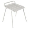 Tabouret De Jardin Empilable FERMOB Monceau - Gris Argile -Jardin Meubles Soldes Boutique monceau tabouret gris argile