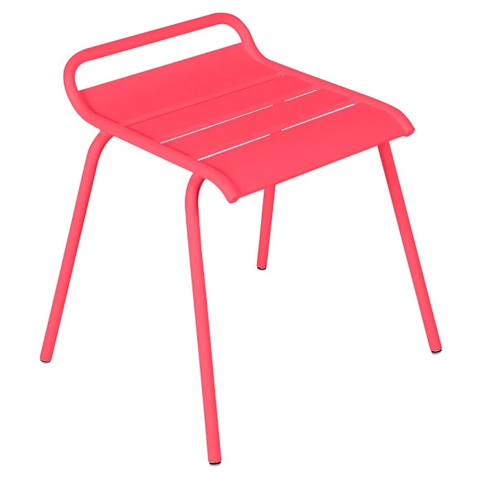 Tabouret De Jardin Empilable FERMOB Monceau - Rose Praline 3 Tabouret De Jardin Empilable FERMOB Monceau - Rose Praline