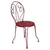 Chaise De Jardin Empilable FERMOB Montmartre - Piment -Jardin Meubles Soldes Boutique montmartre chaise piment 1