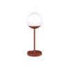 Lampe FERMOB Mooon! - Ocre Rouge -Jardin Meubles Soldes Boutique mooon lampe h41 lum froide ocre rouge