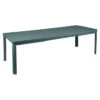 Table Fermob Oléron Avec 2 Rallonges 155 / 255 X 100 Cm - Gris Orage 1 Table Fermob Oléron Avec 2 Rallonges 155 / 255 X 100 Cm - Gris Orage -Jardin Meubles Soldes Boutique oleron allonge x2 gris orage 1