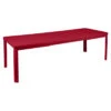 Table De Jardin 10 Personnes Avec 2 Rallonges FERMOB Oléron 155 / 255 X 100 Cm - Piment 1 Table De Jardin 10 Personnes Avec 2 Rallonges FERMOB Oléron 155 / 255 X 100 Cm - Piment -Jardin Meubles Soldes Boutique oleron allonge x2 piment 1