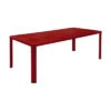 Table De Jardin 10 Personnes FERMOB Oléron 205 X 100 Cm - Piment -Jardin Meubles Soldes Boutique oleron table 205x100 piment 1
