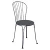 Chaise De Jardin Empilable FERMOB Opéra + - Carbone -Jardin Meubles Soldes Boutique opera chaise carbone 1