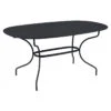 Table De Jardin Ovale 6 Personnes FERMOB Opéra + 160 X 90 Cm - Carbone -Jardin Meubles Soldes Boutique opera premium 160x90 carbone 1