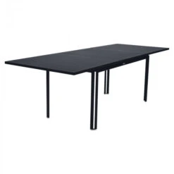 Table De Jardin 8 à 10 Personnes Avec Rallonge FERMOB Costa 160 / 240 X 90 Cm - Carbone