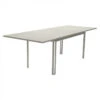 Table De Jardin 8 à 10 Personnes Avec Rallonge FERMOB Costa 160 / 240 X 90 Cm - Gris Argile -Jardin Meubles Soldes Boutique table costa 160 240 gris argile