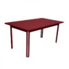 Table De Jardin 6 Personnes FERMOB Costa 160 X 80 Cm - Piment -Jardin Meubles Soldes Boutique table costa 160 piment