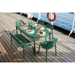 Table De Jardin 6 Personnes Fatboy Toní Tavolo - Vert Brume 15 Table De Jardin 6 Personnes Fatboy Toní Tavolo - Vert Brume -Jardin Meubles Soldes Boutique table fatboy toni tavolo ambiance 3 min