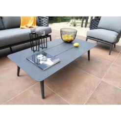 Salon De Jardin Bas Proloisirs Tim - 1 Canapé / 2 Fauteuils / 1 Table Basse -Jardin Meubles Soldes Boutique tp143 salon jardin bas proloisirs tim table